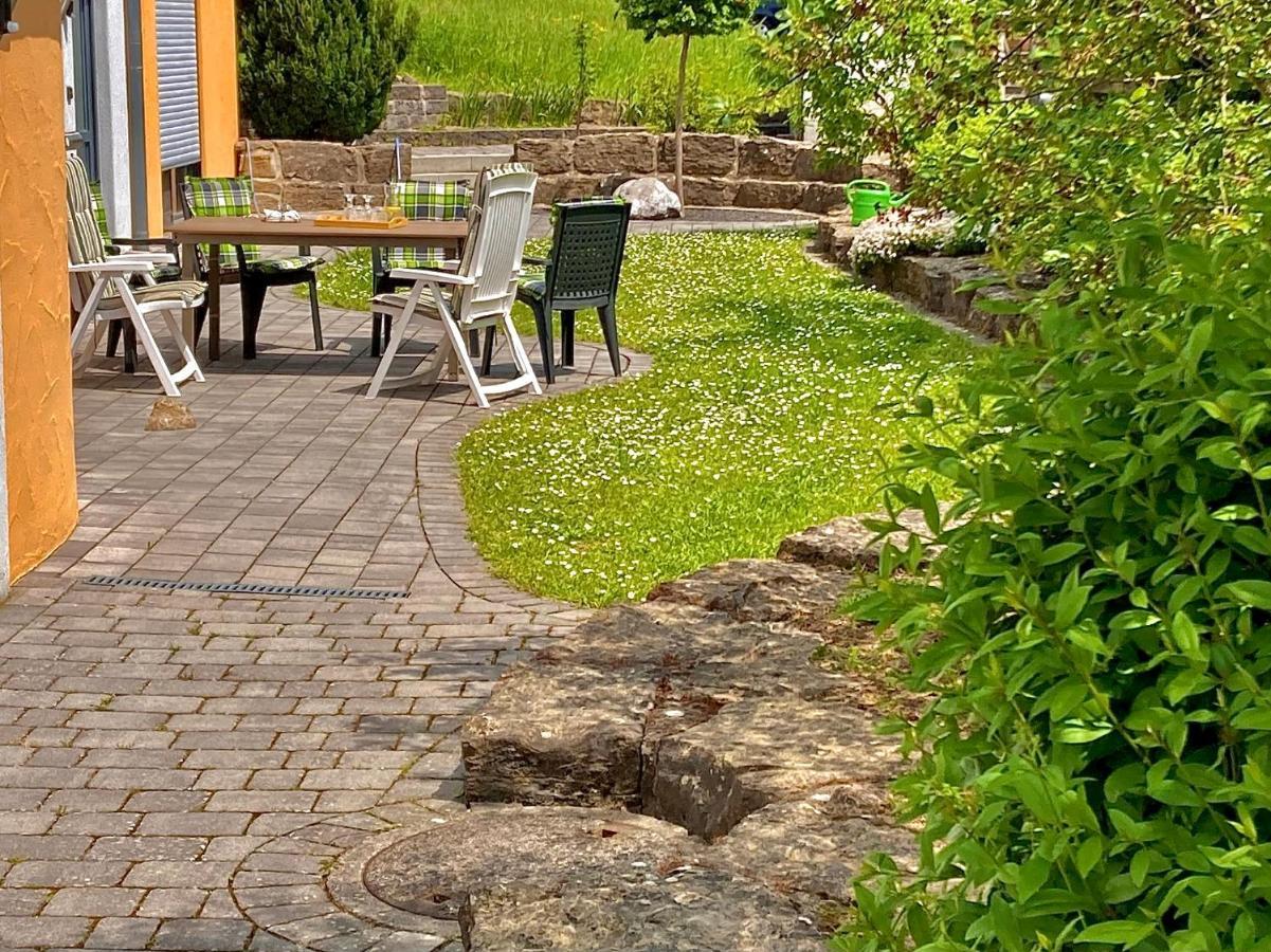 Ferienwohnung Gerne-Da Grossrinderfeld Exterior foto